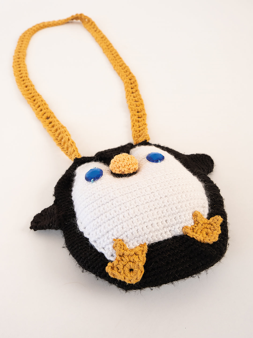 "Penguin" Örgü Çanta