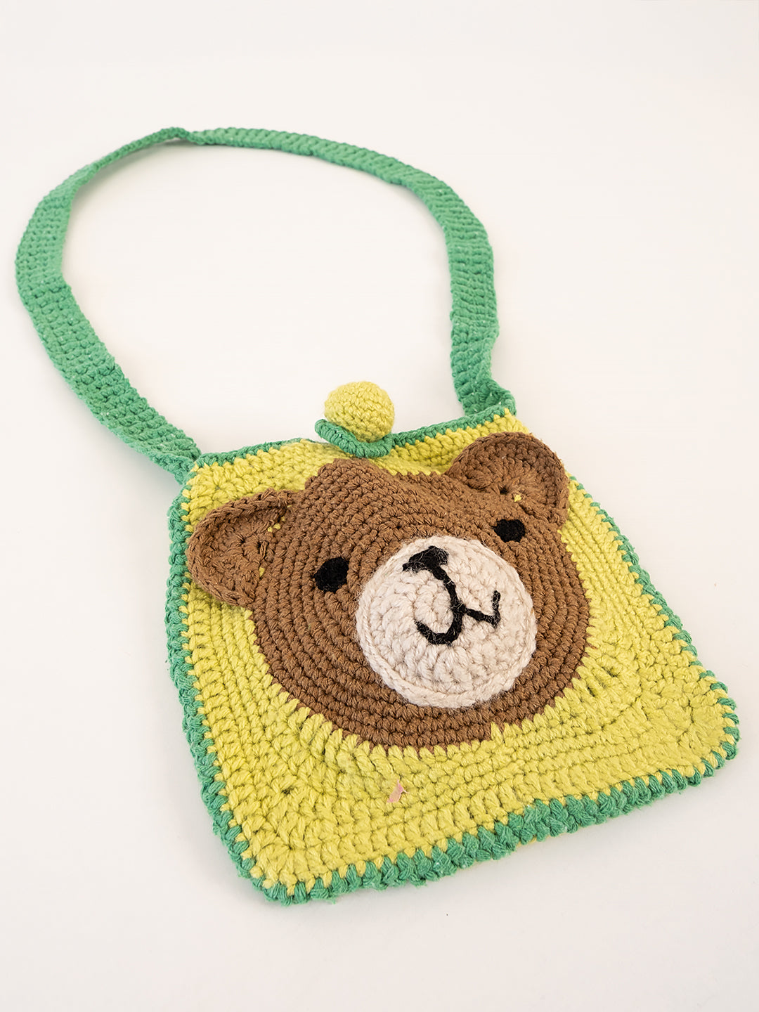 "Bear" Örgü Çanta