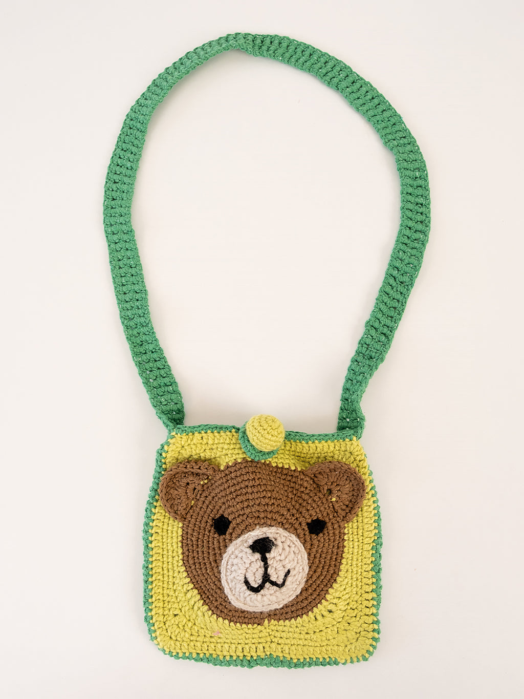 "Bear" Örgü Çanta