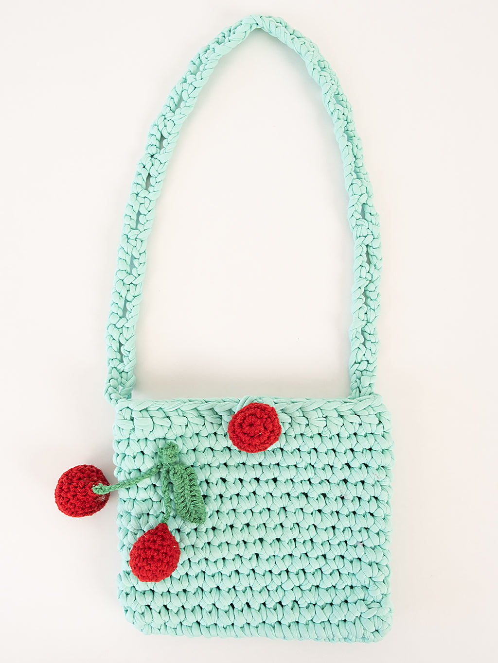 "Cherry" Örgü Çanta