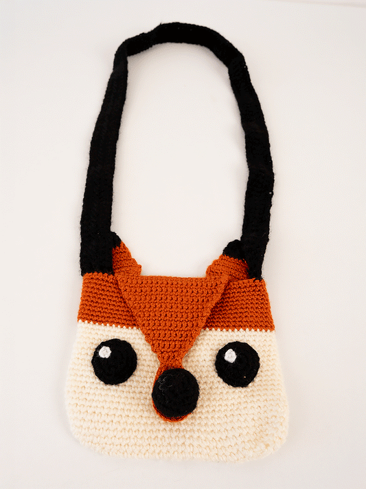 "Fox" Örgü Çanta