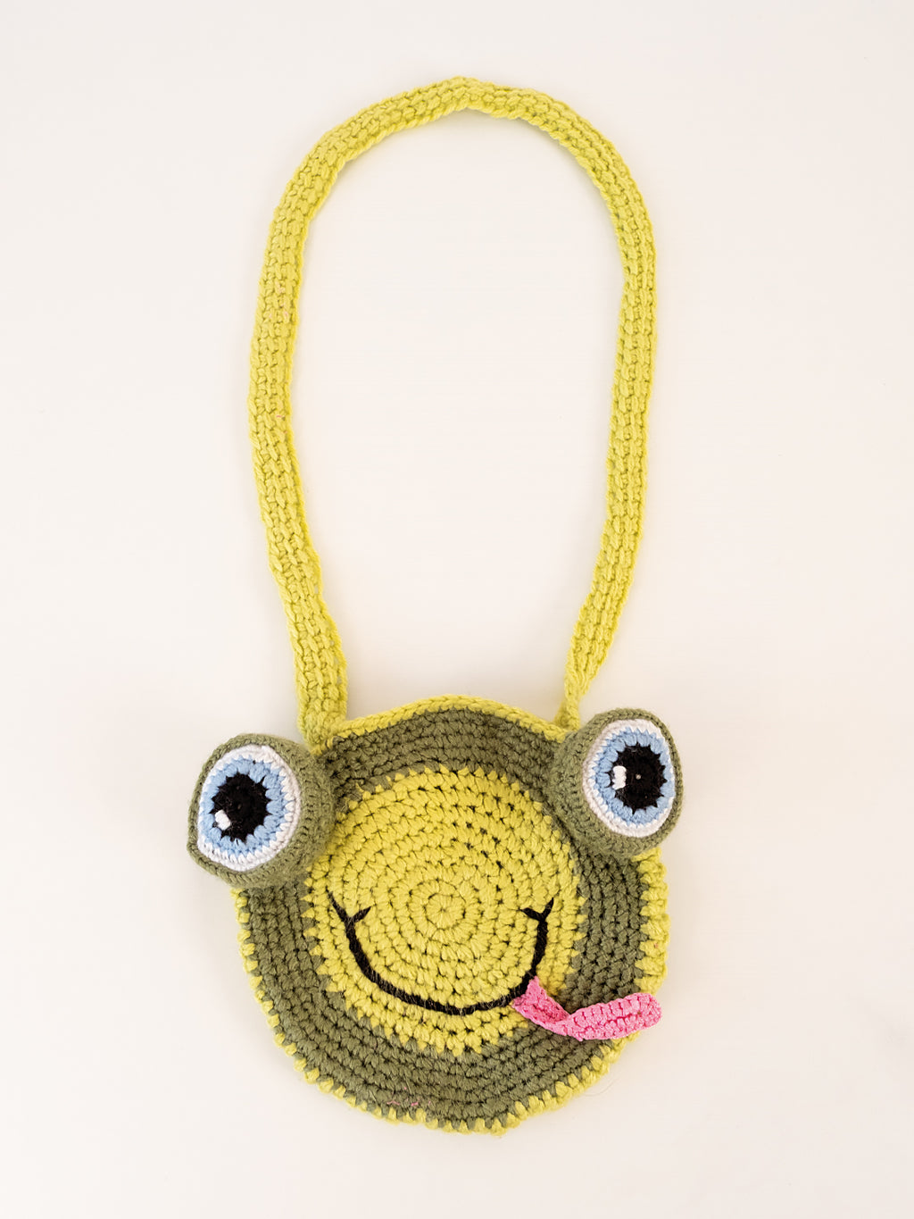 "Frog" Örgü Çanta