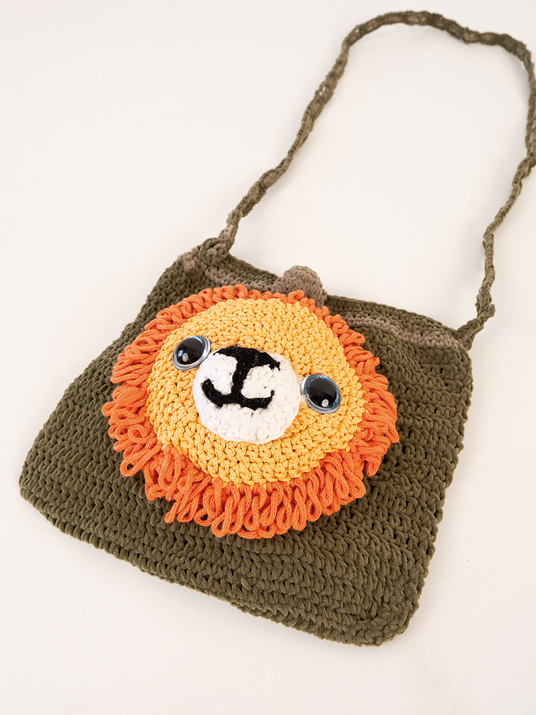 "Lion" Örgü Çanta