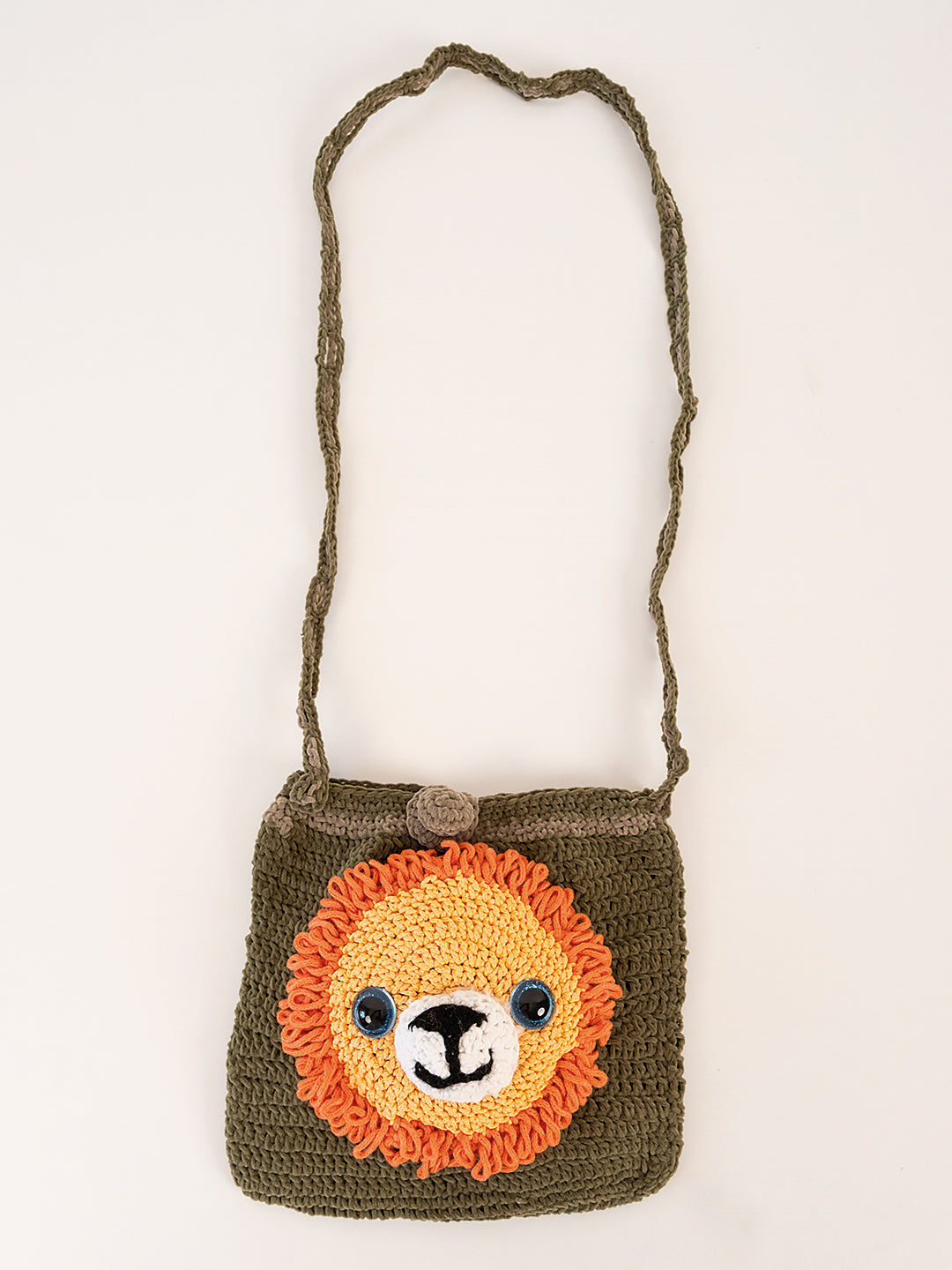 "Lion" Örgü Çanta