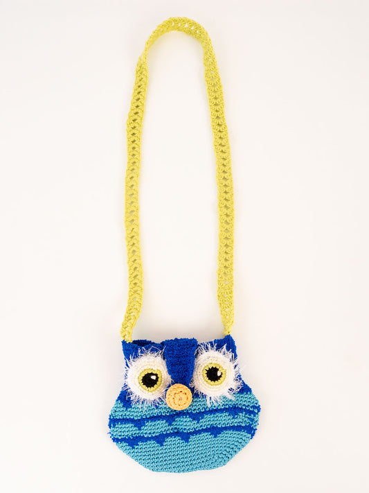 "Owl" Örgü Çanta
