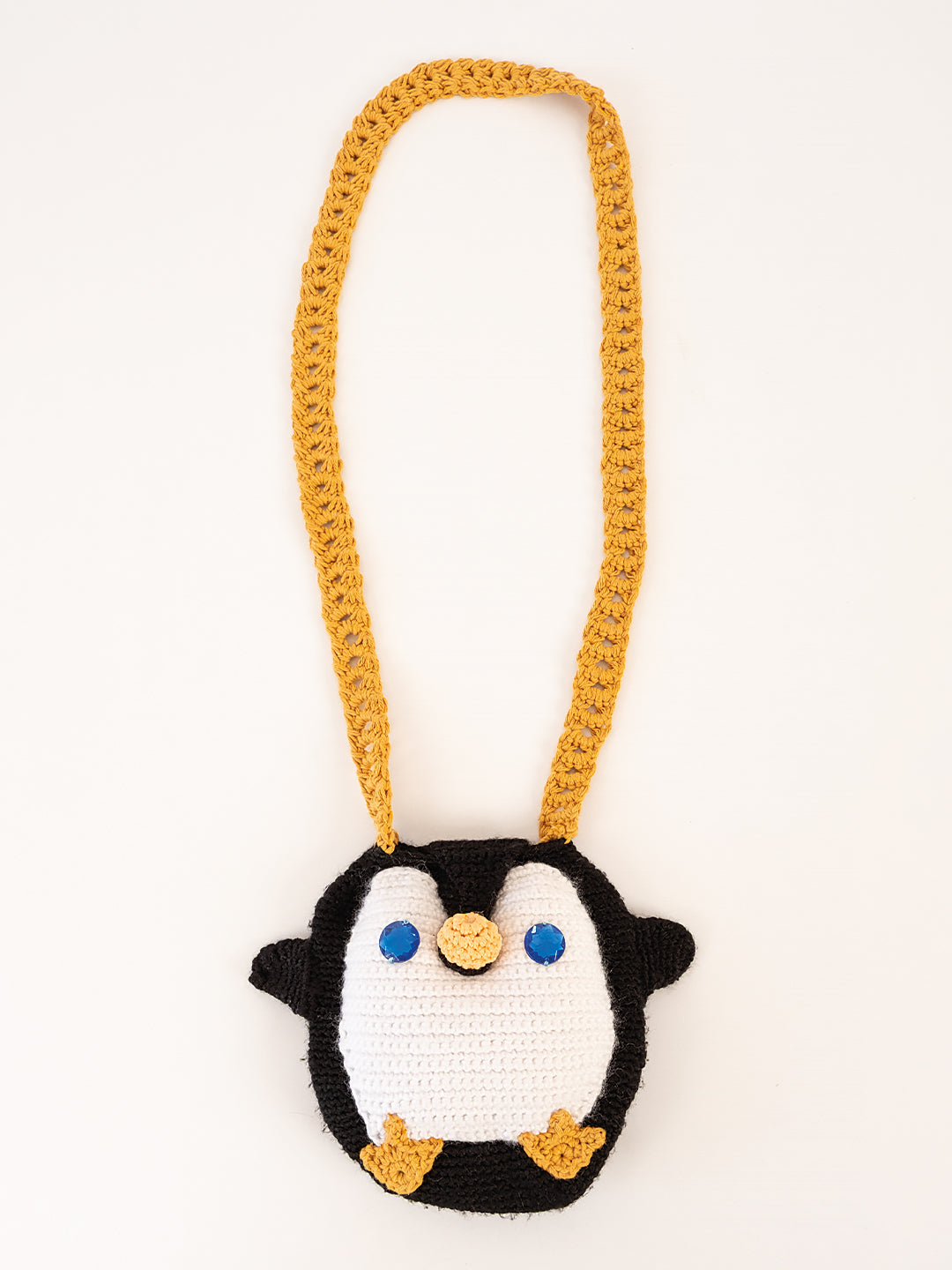 "Penguin" Örgü Çanta