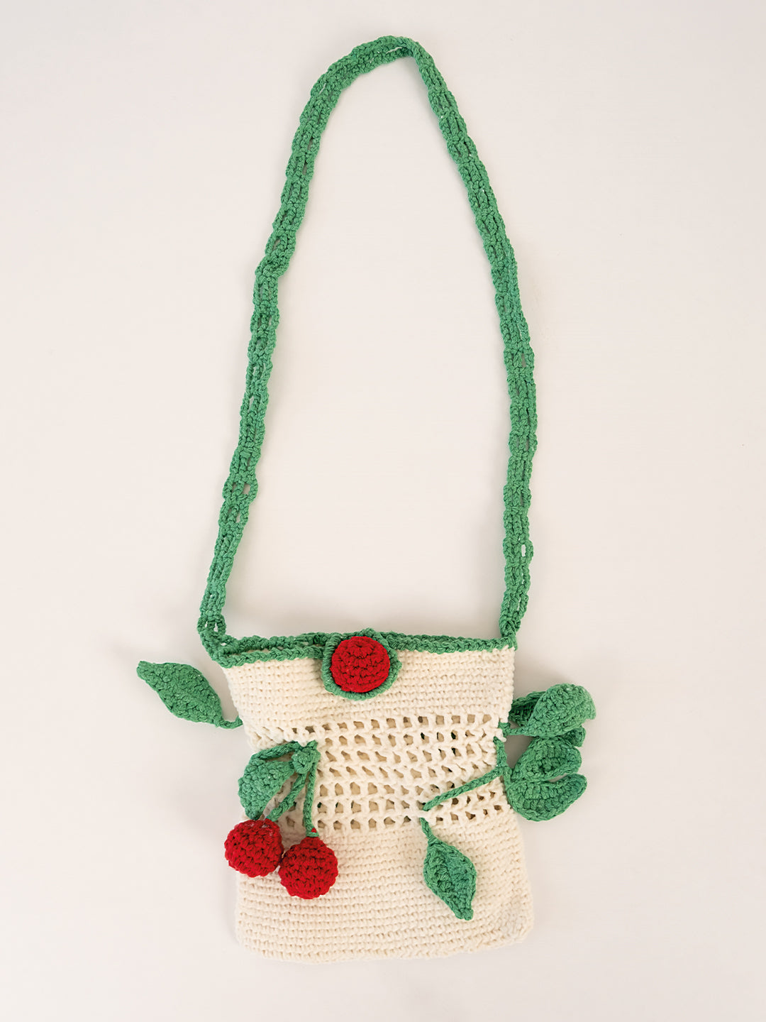 "SourCherry" Örgü Çanta