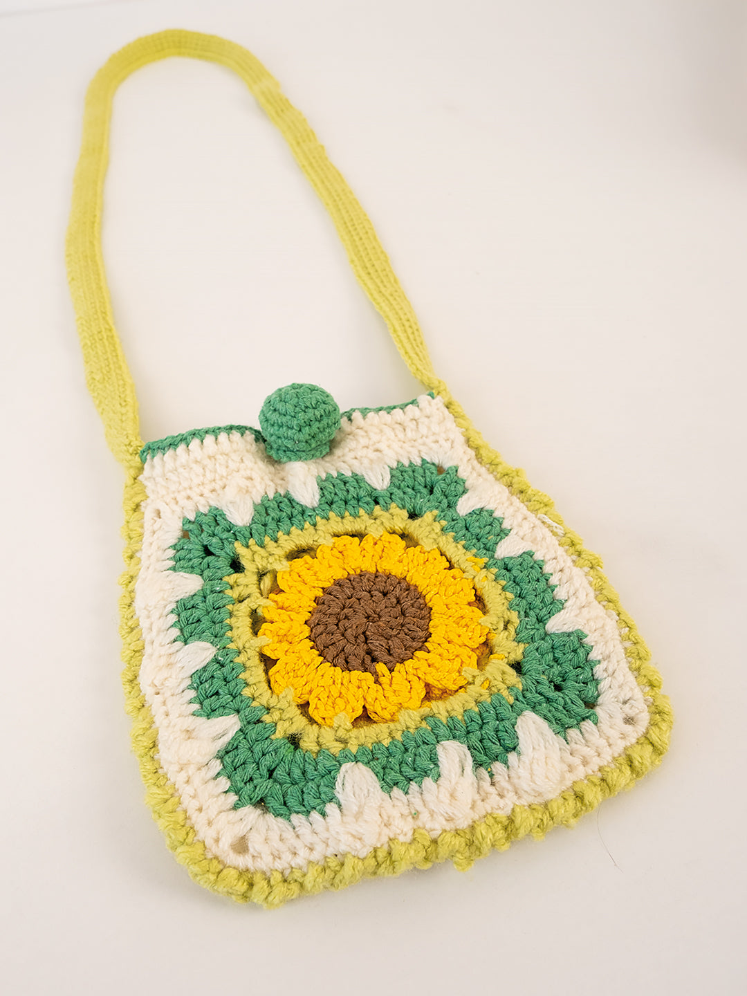 "Sunflower" Örgü Çanta