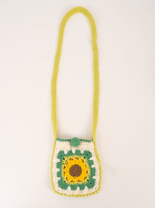 "Sunflower" Örgü Çanta